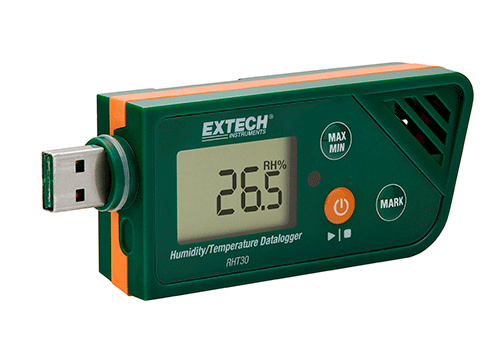 Máy ghi dữ liệu nhiệt độ và độ ẩm Extech RHT30